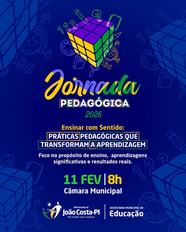 Secretaria Municipal de Educação realiza Jornada Pedagógica 2026 com foco em práticas que transformam a aprendizagem.
