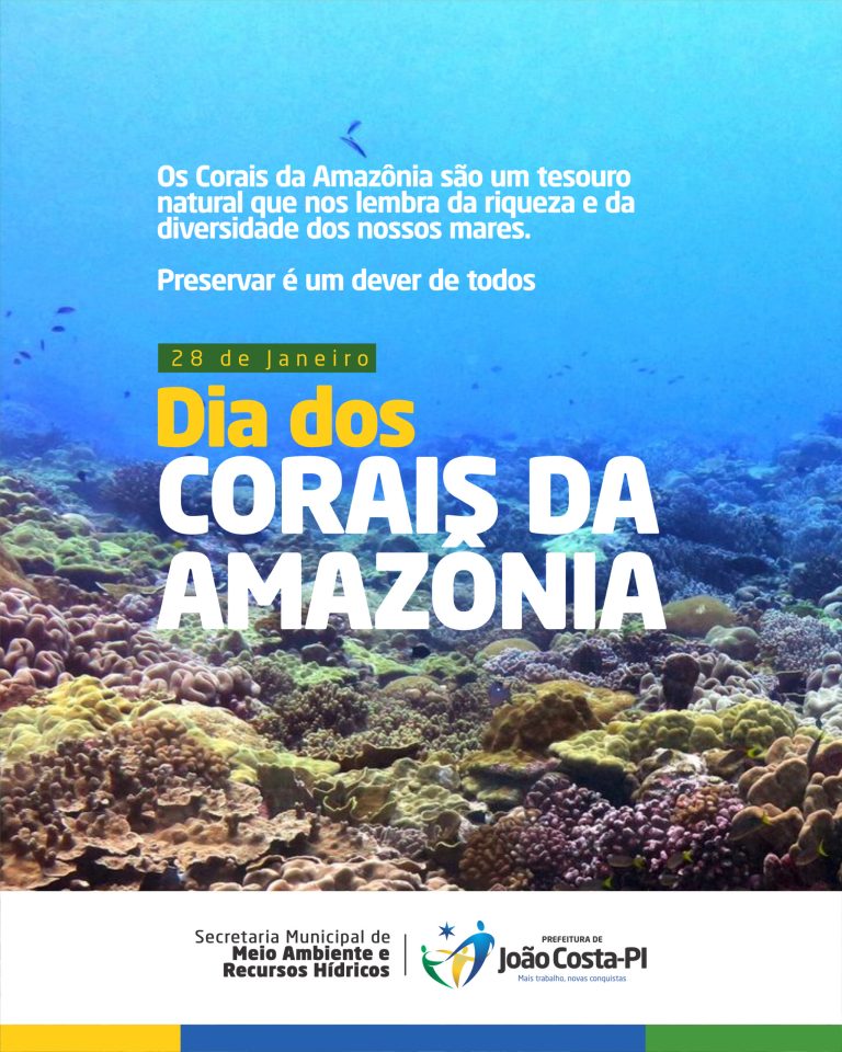 João Costa marca o Dia dos Corais da Amazônia com alerta sobre preservação marinha