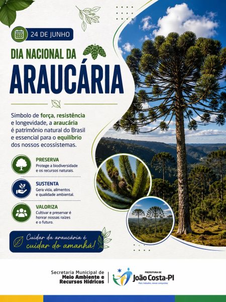Árvore é reconhecida como patrimônio natural do Brasil e contribui para o equilíbrio dos ecossistemas