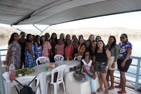 Cuidar também é isso: mulheres do PAIF de João Costa têm dia de alegria, música e integração na Barragem de Jenipapo.